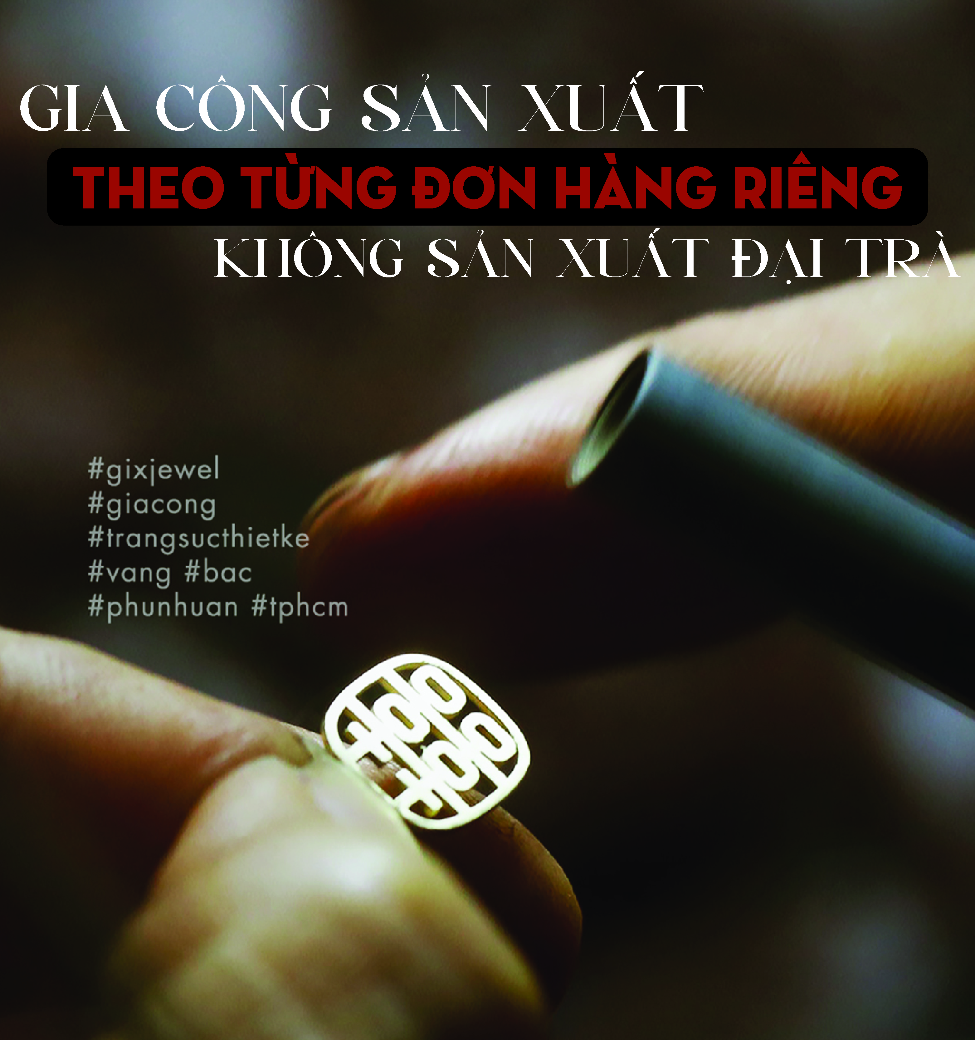 Thiết kế trang sức theo yêu cầu