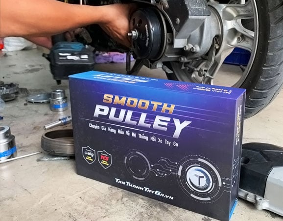 Tân Thành Tay Ga chuyên độ nồi, làm nồi xe tay ga Smooth Pulley