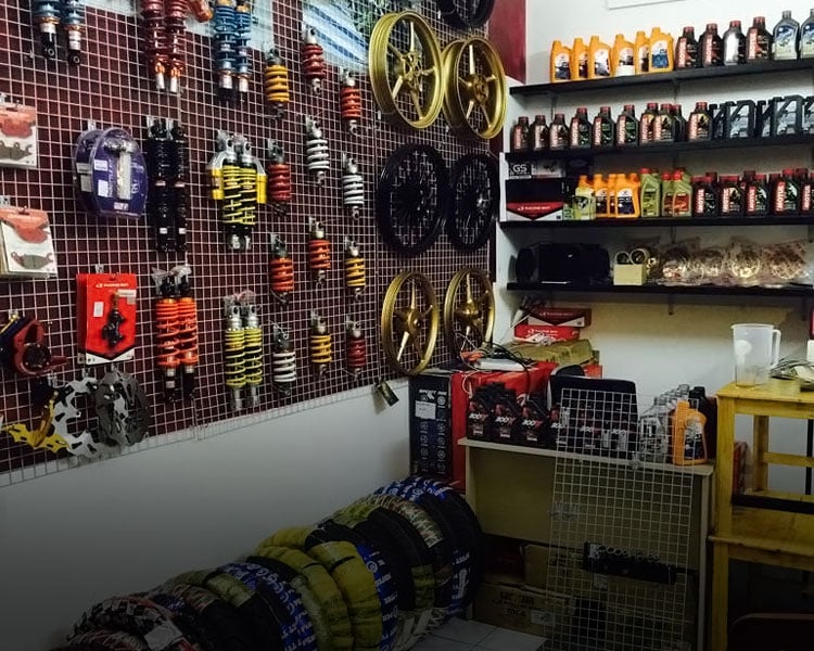 Tân Thành Tay Ga chuyên bán sỉ, lẻ phụ tùng xe Sh, xe tay ga