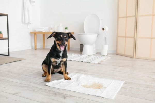 cách dạy chó đi vệ sinh đúng chỗ