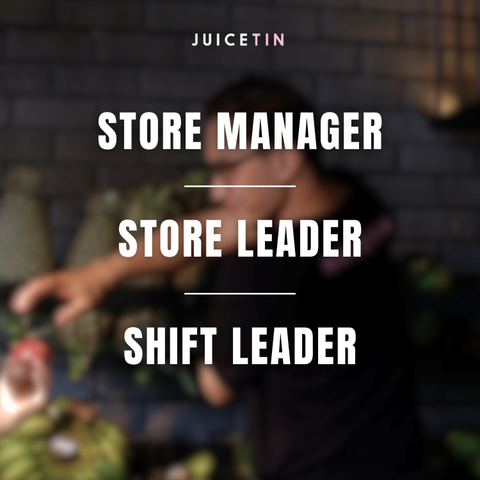 STORE MANAGER/STORE LEADER/STORE SHIFT LEADER (Full-time)