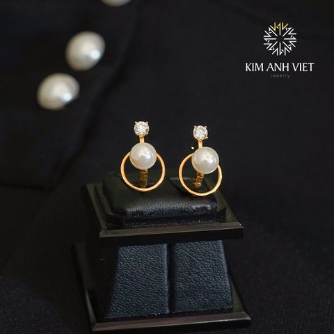 BÔNG TAI ĐÍNH ĐÁ CAO CẤP TỪ KIM ANH VIỆT JEWELRY