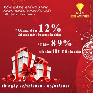 “SỐC LỚN” VỚI CHƯƠNG TRÌNH KHUYẾN MẠI MÙA NOEL 2020 TẠI KAV