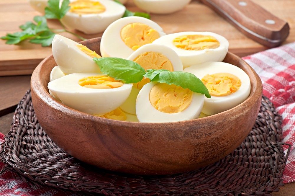 Thực phẩm chống lão hoá da - trứng