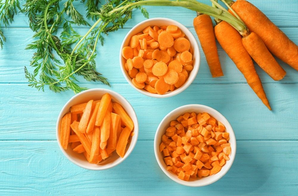 Thực phẩm chống lão hoá da- cà rốt