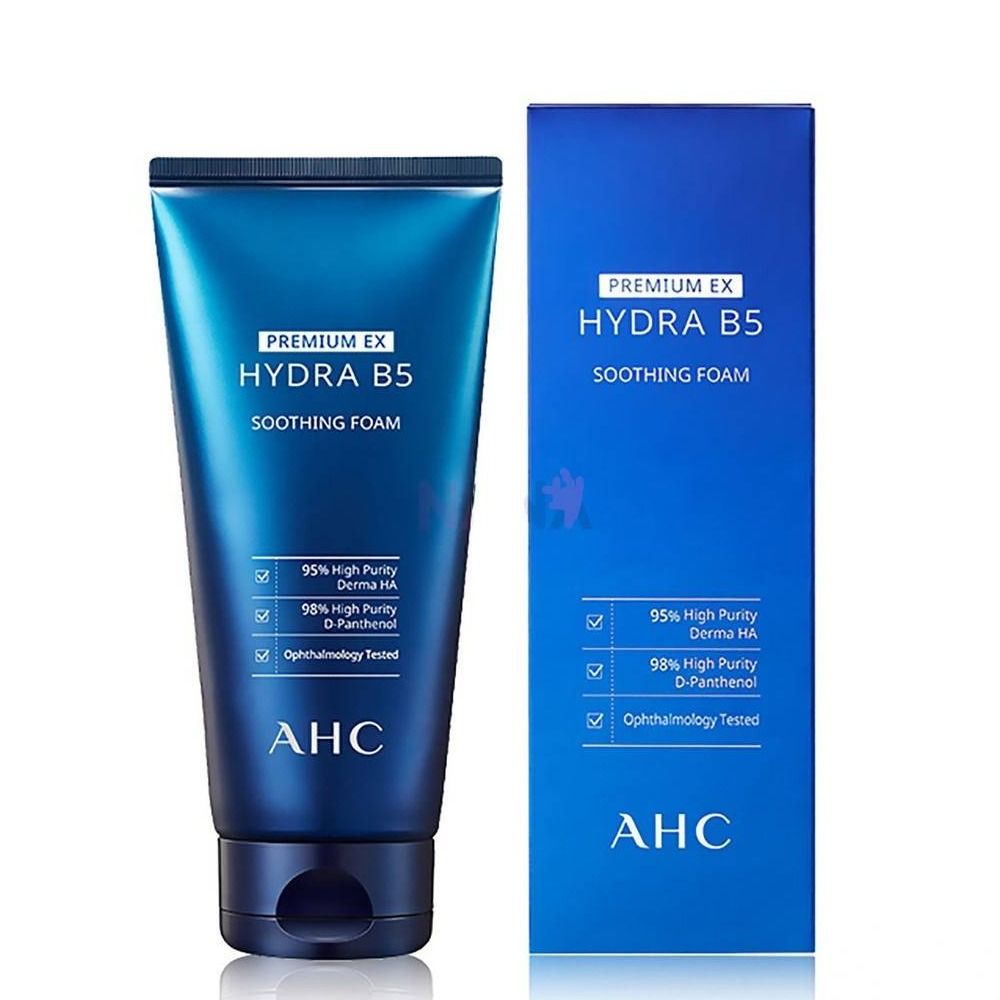 Sữa Rửa Mặt Cấp Ẩm AHC PREMIUM EX HYDRA B5 SOOTHING FOAM 180ML