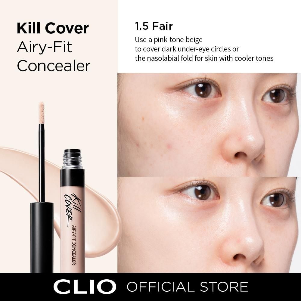 Kem che khuyết điểm CLIO KILL COVER AIRY-FIT CONCEALER
