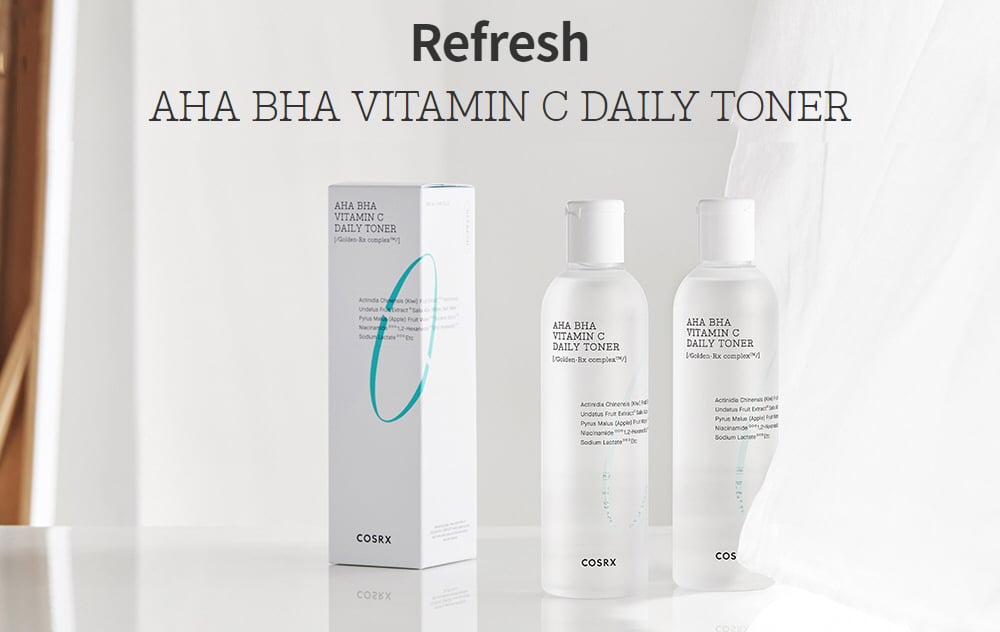 Nước Cân Bằng Làm Sáng Da COSRX AHA BHA VITAMIN C DAILY TONER