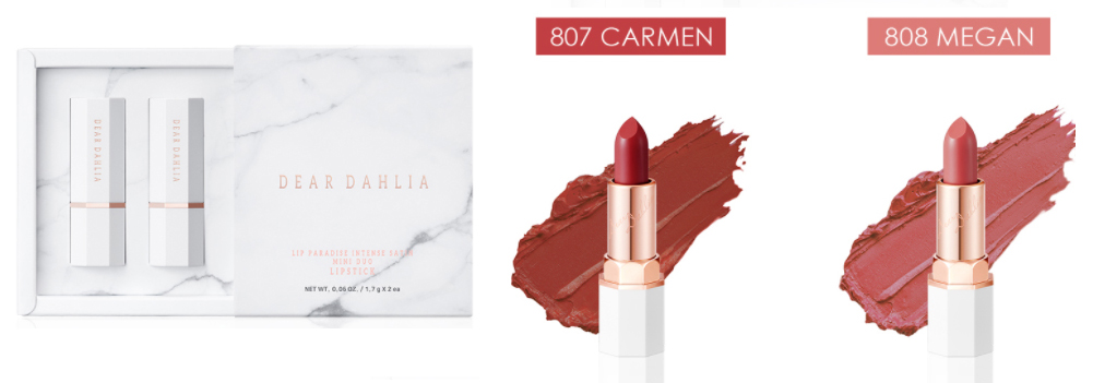 DEAR DAHLIA LIP PARADISE INTENSE SATIN MINI 1.7g