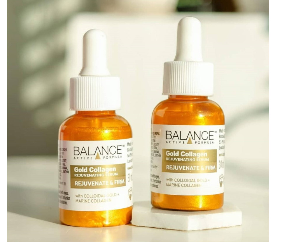 Review serum chống lão hóa Balance Active Formula Gold Collagen Rejuvenating
