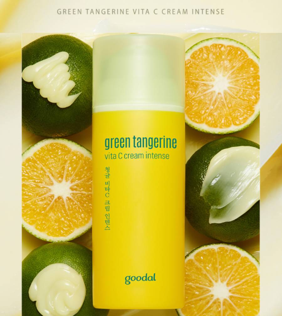 Kem dưỡng vitamin C làm sáng da Goodal Green Tangerine Vita C Cream Intense
