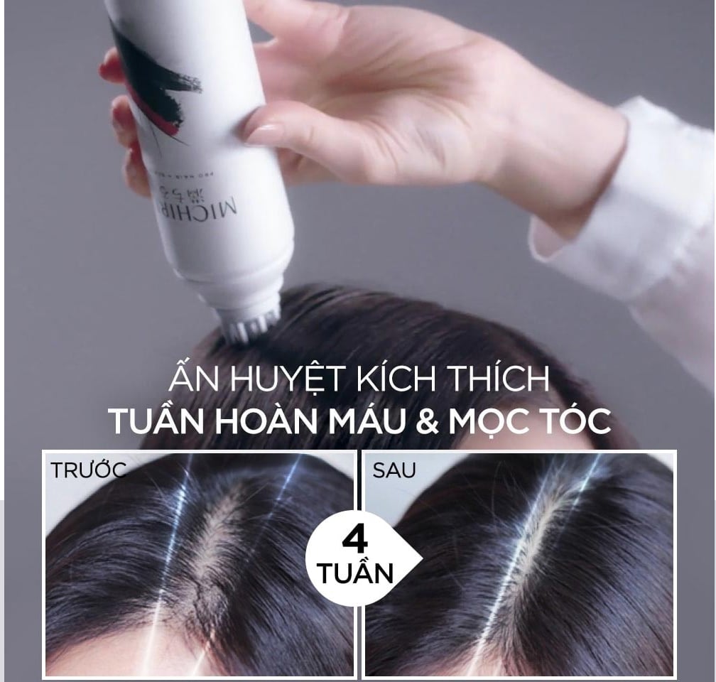 Tinh chất kích thích mọc tóc Michiru Hair Growth Tonic For All Scalp Types