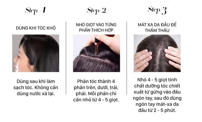 Huyết Thanh Kích Mọc Và Làm Dày Tóc WEILAIYA GINGER HAIR ROOT NOURISHING ESSENCE