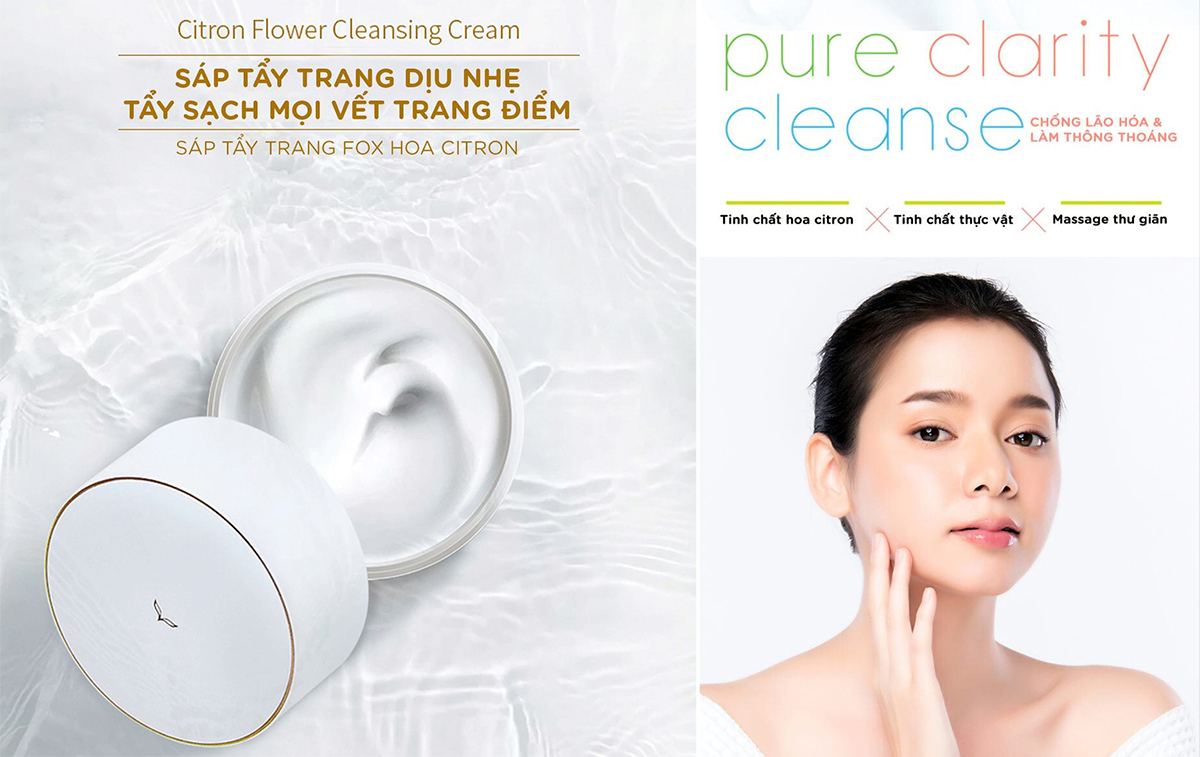 Kem Tẩy Trang Makeup Remover Cream Hoa Citron 150g