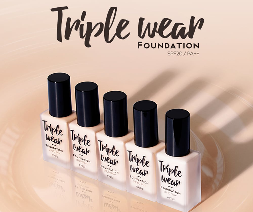 Kem Nền Trang Điểm A'PIEU TRIPLE WEAR FOUNDATION