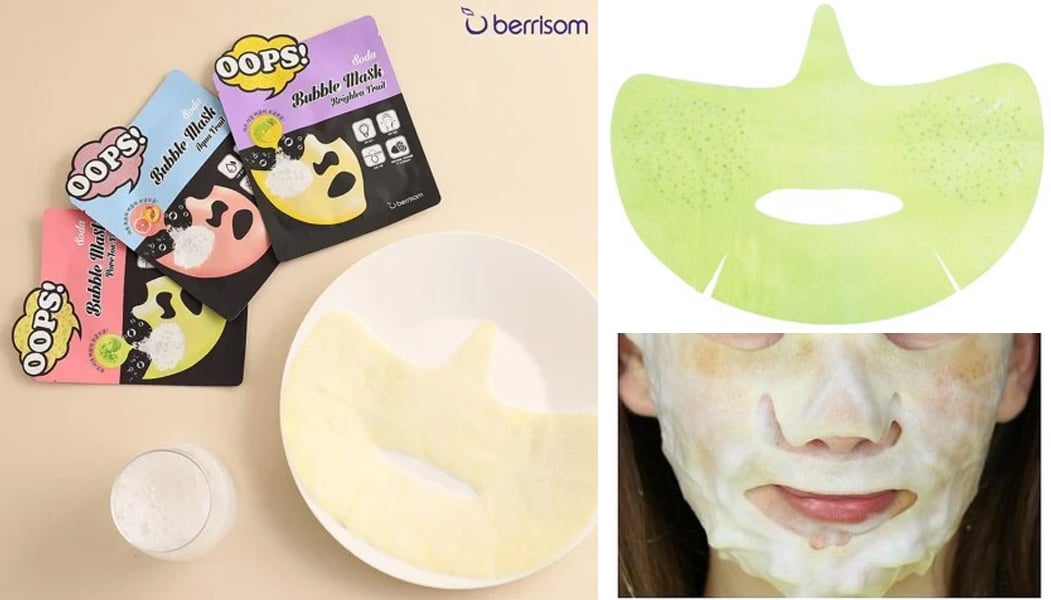 Mặt Nạ Sủi Bọt thải độc BERRISOM SODA BUBBLE MASK