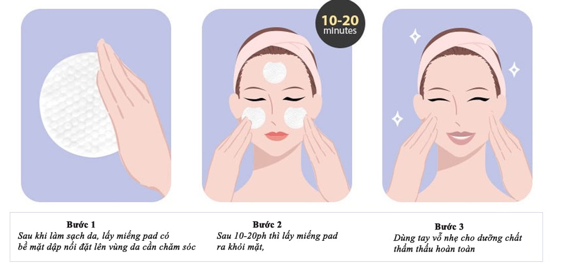 Cách sử dụng MAXCLINIC MILK PEEL ESSENCE PAD (50ea)