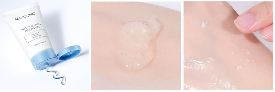 Kết cấu Gel Làm Sạch Tế Bào Chết MAXCLINIC PRO HYALURON PEELING GEL 120ml