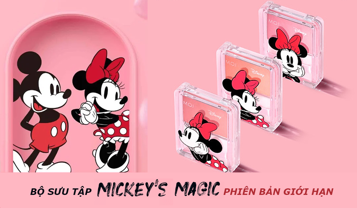 Phấn má hồng M.O.I DISNEY MICKEYS MAGIC GLOWING CHEEKS