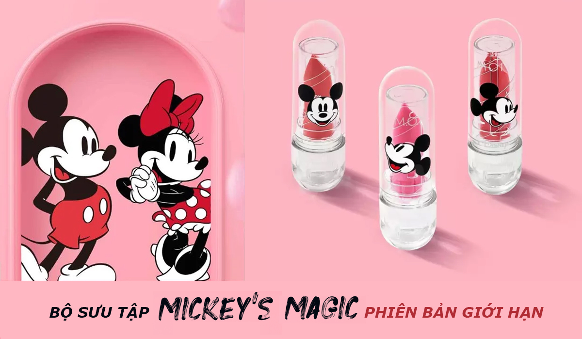 Son Dưỡng Có Màu M.O.I x MICKEY'S MAGIC LIPS