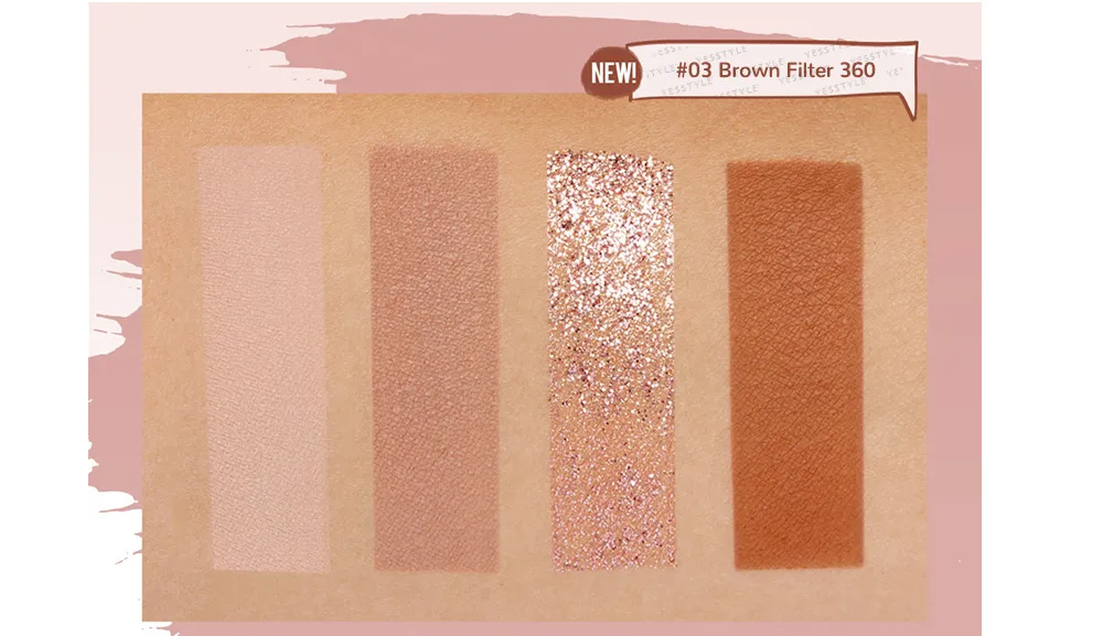 Bảng phấn mắt Peripera Ink Pocket Shadow Palette 1