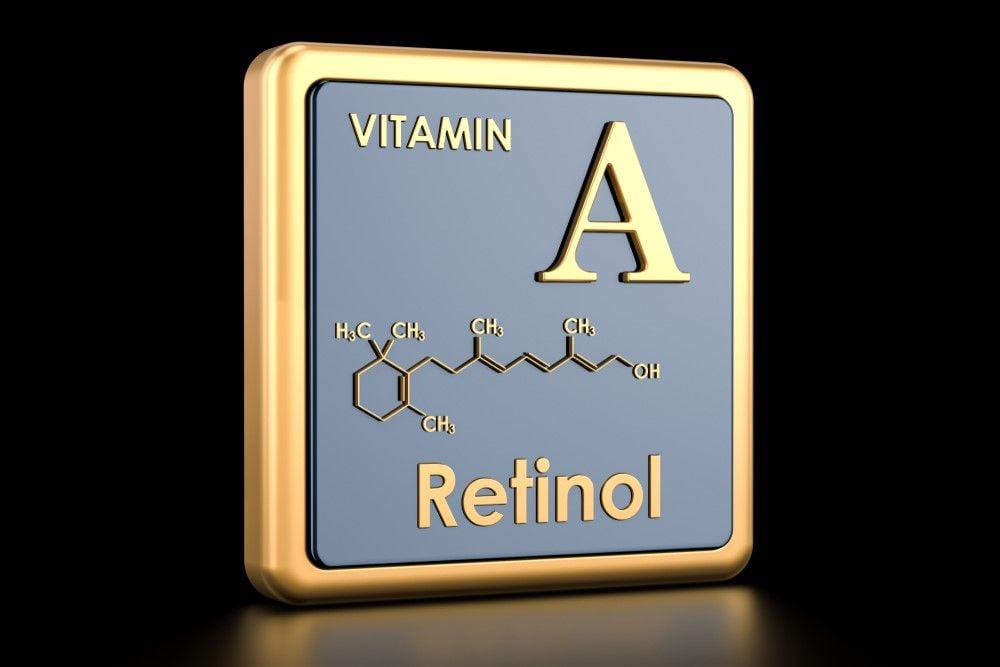 Retinol là hoạt chất có nguồn gốc từ vitamin A