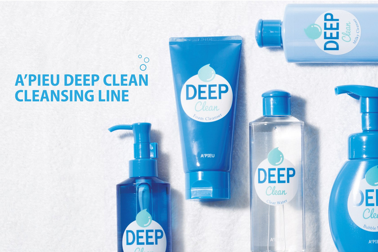 Điểm nổi bật của dòng làm sạch A'pieu Deep Clean