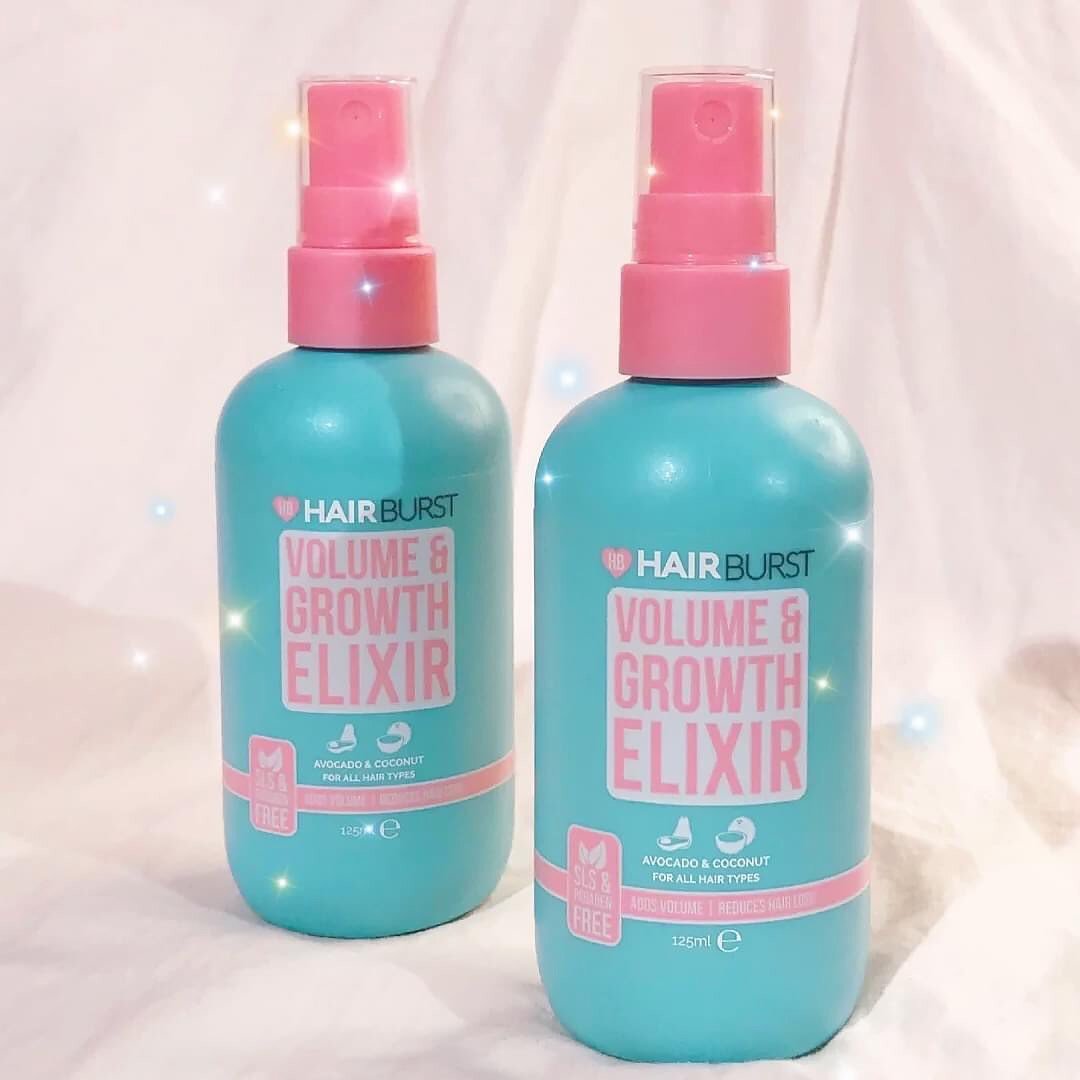 Review xịt dưỡng tóc Hairburst Volume Growth Elixir