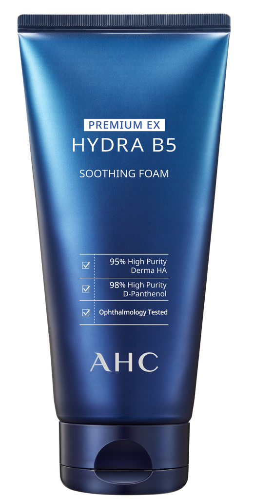 Sữa rửa mặt cho da khô AHC Premium Hydra B5 Soothing Foam Beauty Box