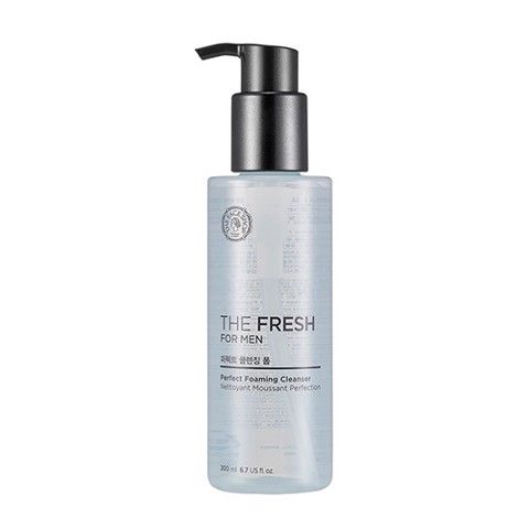 THE FRESH FOR MEN PERFECT FOAMING CLEANSER : Sữa rửa mặt làm sạch kép