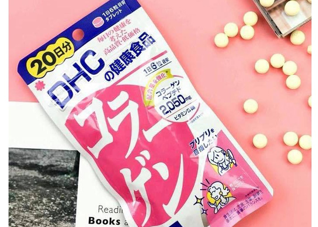 Viên uống DHC Collagen Nhật Bản - Top 4 thực phẩm bảo vệ sức khỏe của DHC