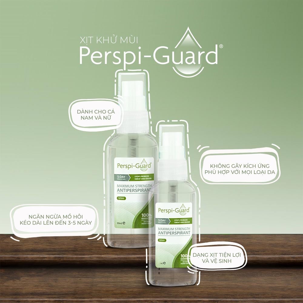 Xịt Ngăn Mùi Perspi-Guard Khử Mồ Hôi Vượt Trội