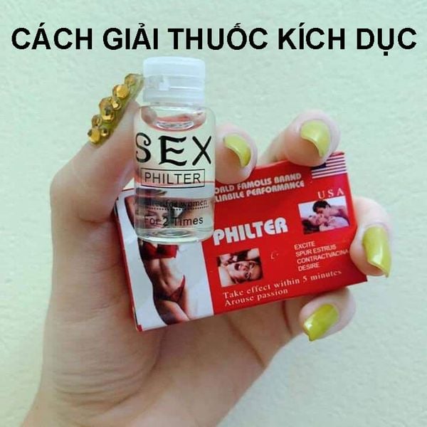 8 cách giải thuốc kích dục hiệu quả nhanh nhất cùng 5 dấu hiệu nhận biết khi bị chơi xấu