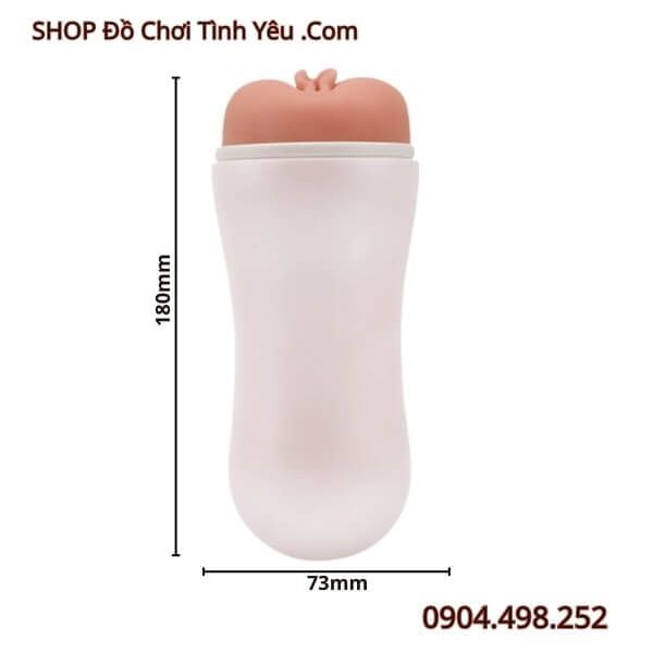 Âm Đạo Giả Silicon Cầm Tay Mềm Mại Khít Chặt MX PEARL TRAINER