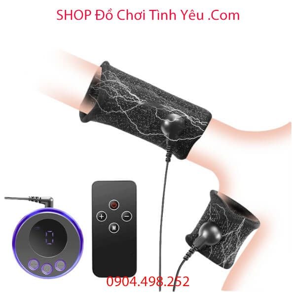 Bao Bọc Dương Vật Kích Điện Luyện Tập Kiểm Soát Xuất Tinh