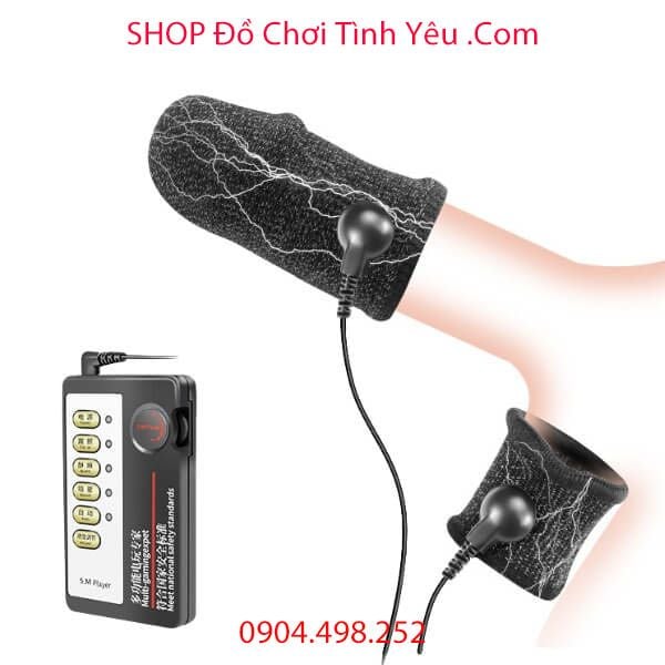 Bao Bọc Dương Vật Kích Điện Luyện Tập Kiểm Soát Xuất Tinh