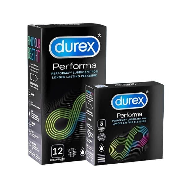 Bao Cao Su Hỗ Trợ Kéo Dài Thời Gian Quan Hệ DUREX PERFORMA