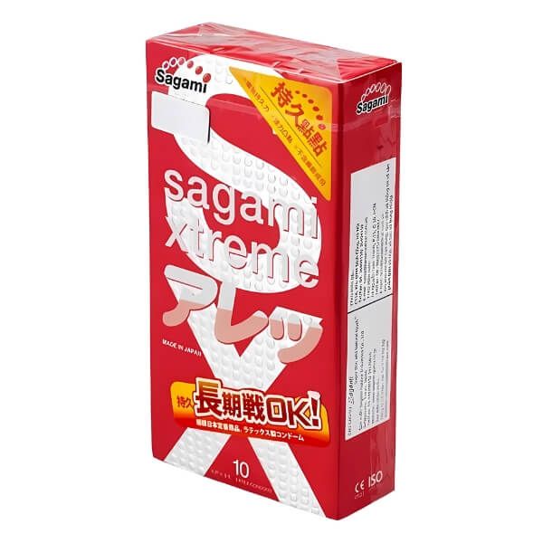 Bao Cao Su Có Gân Gai Nhỏ Kích Thích SAGAMI XTREME FEEL LONG