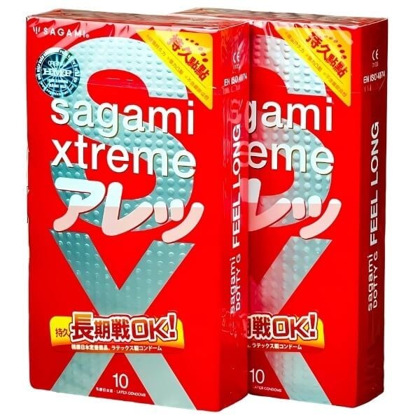 Bao Cao Su Có Gân Gai Nhỏ Kích Thích SAGAMI XTREME FEEL LONG