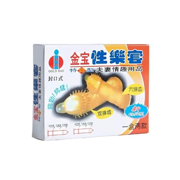 Bao Cao Su Siêu Râu Gai Tăng Cường Khoái Cảm Âm Đạo GOLD