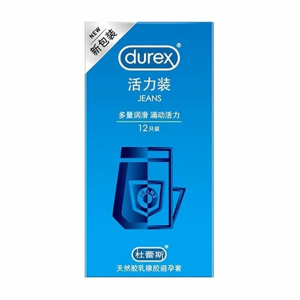 Bao Cao Su Siêu Mỏng Nhiều Gel Trơn Trung Quốc DUREX JEANS