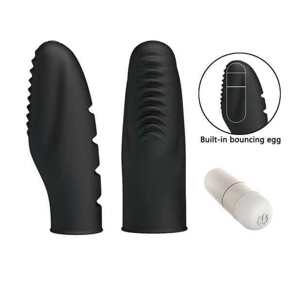 Bao đầu ngón tay rung massage điểm G móc âm đạo Stanford