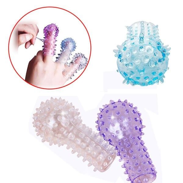 Bao đeo ngón tay cao su mềm dẻo dai nhiều gai giá rẻ