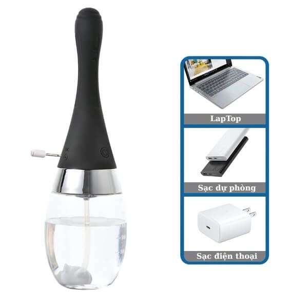 Bình Xịt Rửa Điện Vệ Sinh Làm Sạch Hậu Môn Dễ Dàng ROSELEX