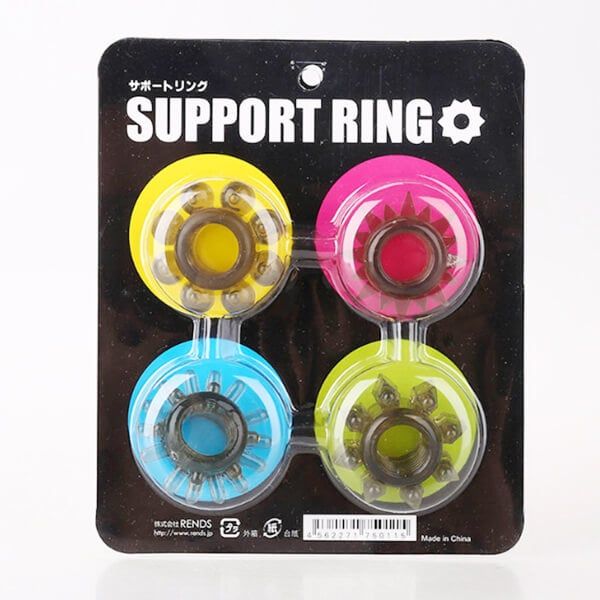 Bộ 4 vòng đeo thắt dương vật kích thích nữ Support Ring