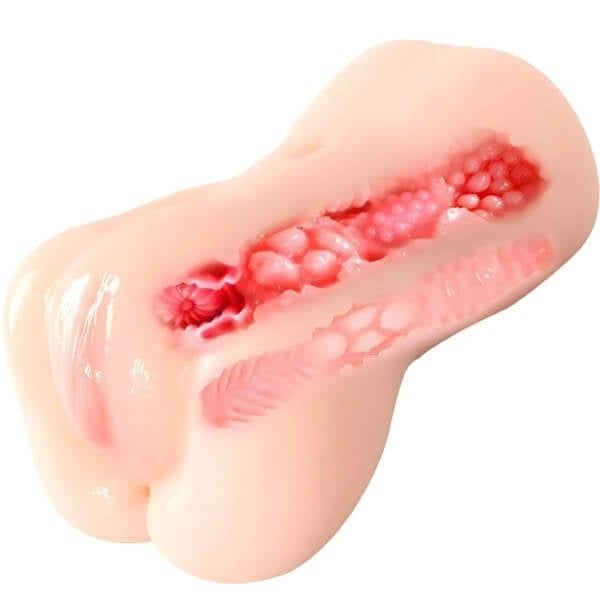 Búp Bê Nhỏ TPE Cầm Tay Âm Đạo Giả Chúm Chím Như Gái Mới Lớn