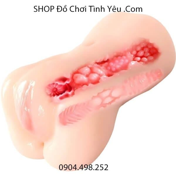 Búp Bê Nhỏ TPE Cầm Tay Âm Đạo Giả Chúm Chím Như Gái Mới Lớn