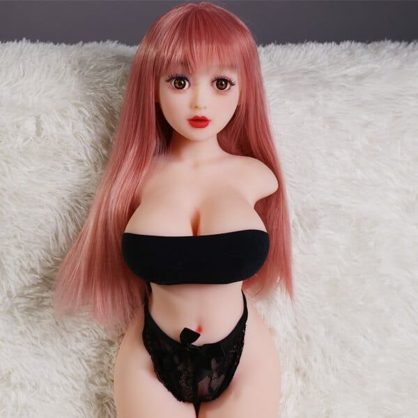 Búp bê tình dục bán thân baby có đầu không tay chân tóc hồng