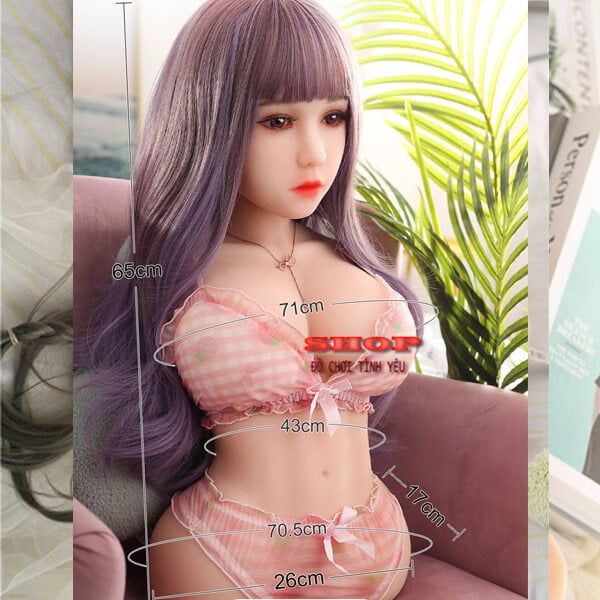 Búp bê tình dục bán thân có đầu không chân tay baby xinh đẹp