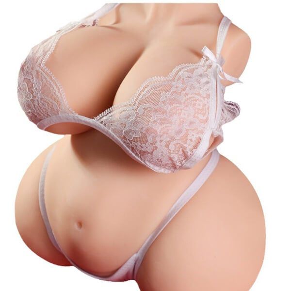 Búp bê tình dục bán thân mập béo tròn đầy đặn ngực vú bự